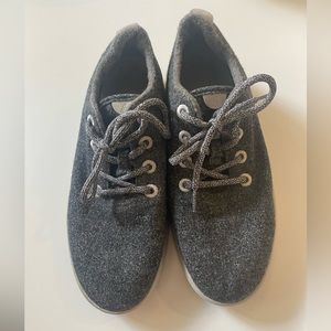 Allbirds The Wool Runners Sneakers Shoes Charcoal Grey Lightweight Women’s 10